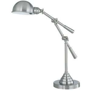 Damek Polished Steel Adjustable Desk Lamp