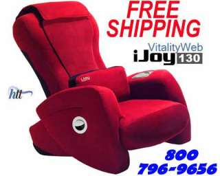 NEW iJoy 130 Robotic Human Touch Massage Chair   YELLOW  