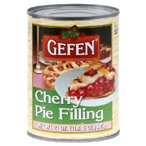  Gefen, Pie Filling Cherry, 21 OZ (Pack of 12) Health 