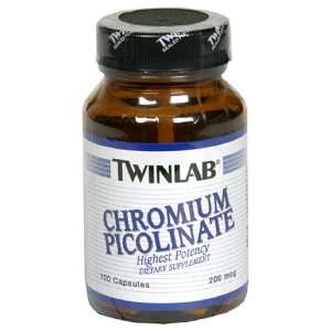  Chromium Picolinate   200 mcg. 100 cap Health & Personal 