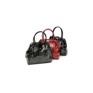  Womens Tooled Pattern Satchel Handbag Fashion Accessories 