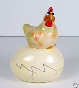 Chicken & Egg Stackable Salt and Pepper Shakers  