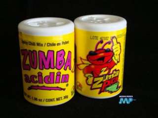 Zumba Acidin Lorena Picositos MexCandyChili Salt 6pc  