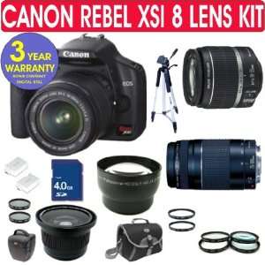 Canon XSi Digital Camera REFURBISHED + Canon 18 55mm IS Lens + Canon 