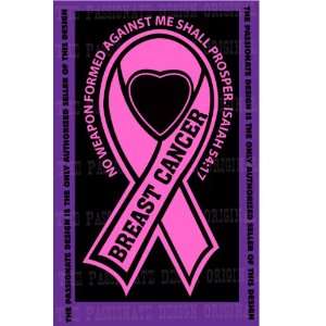 Breast Cancer Ribbon Decal 4 X 7