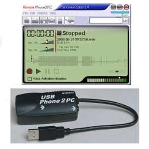  Selected USB Phone 2 PC Basic By Konexx Electronics