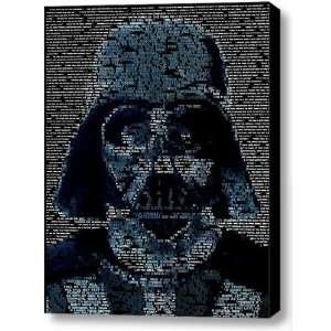  Star Wars Darth Vader Quotes Mosaic Incredible Framed 9x11 