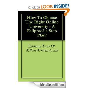 How To Choose The Right Online University   A Failproof 4 Step Plan 