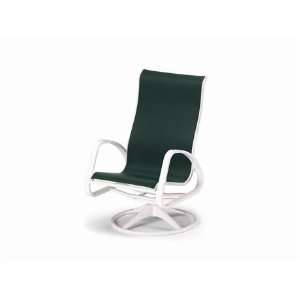   Supreme Dining Chair Textured Aspen Green Finish Patio, Lawn & Garden
