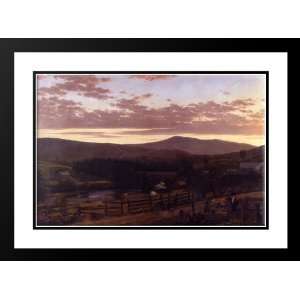  Church, Frederic Edwin 24x19 Framed and Double Matted Ira 