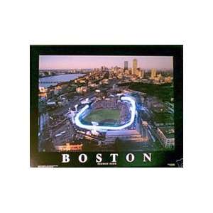  Boston Baseball Stadium Neon LED Poster