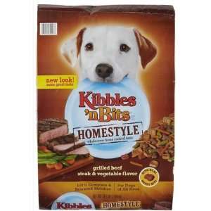 Kibbles n Bits Homestyle Beef Steak & Veggies   17.6 lbs (Quantity of 