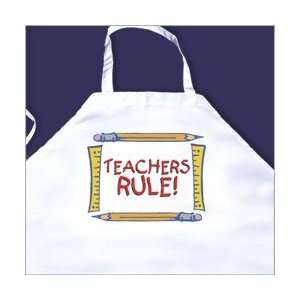  Teachers Rule Printed Apron