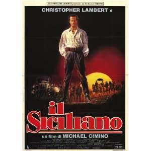  The Sicilian (1987) 27 x 40 Movie Poster Italian Style A 