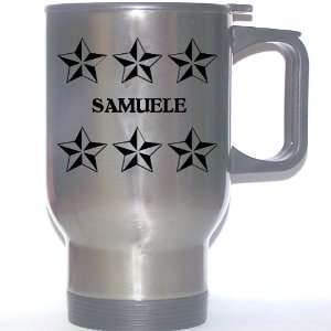  Personal Name Gift   SAMUELE Stainless Steel Mug (black 