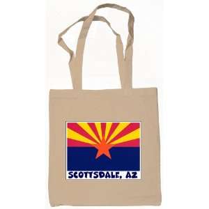 Scottsdale Arizona Souvenir Tote Bag Natural