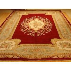  11x18 Hand Knotted Savonnerie W/Silk Chinese Rug   11 