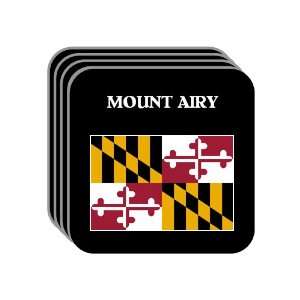  US State Flag   MOUNT AIRY, Maryland (MD) Set of 4 Mini 