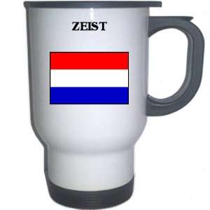  Netherlands (Holland)   ZEIST White Stainless Steel Mug 