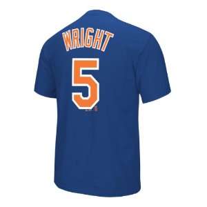   David Wright MLB Player Name & Number T Shirt (Deep