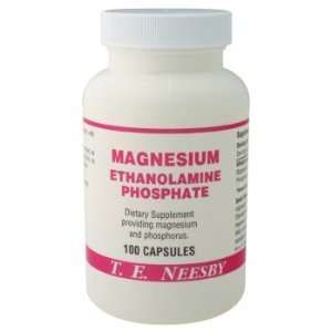  T.E.Neesby   Magnesium Ethanolamine Phos, 100 capsules 