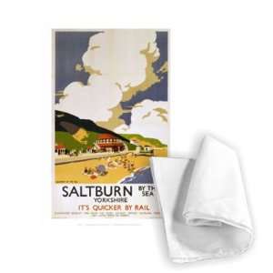  Railway Poster   Saltburn by the Sea   Tea Towel 100% 