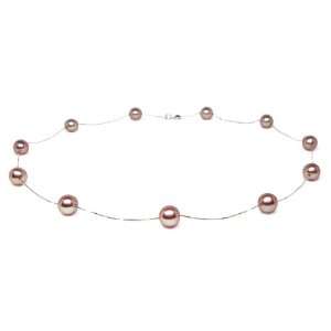  HinsonGayle AAA 7.5 8.0mm Naturally Pink Cultured Pearl 