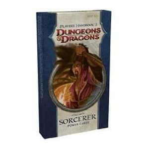  Dungeons & Dragons Players Handbook Power Cards SORCERER 