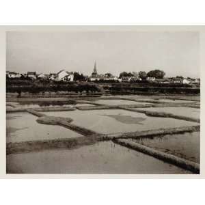  1927 Salt Pond Flat Marais Salants Bourg de Baz France 