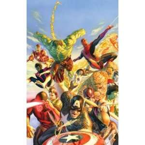  Secret Wars Alex Ross Poster