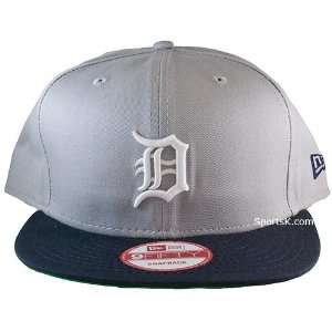    Detroit Tigers Gray Snapback New Era Hat