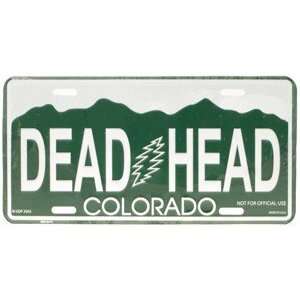  Colorado Deadhead License Plate Grateful Dead Automotive