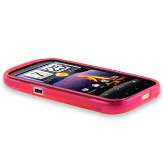   Gel TPU S Line Hybrid Cover Case Skin For T Mobile HTC Amaze 4G/Ruby