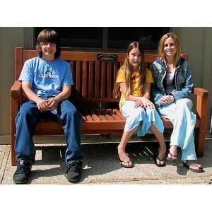    Forever Redwood 60 Inch Ti Amo Memorial Bench