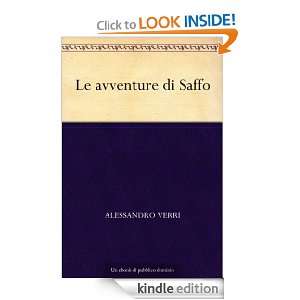 Le avventure di Saffo (Italian Edition) Alessandro Verri  