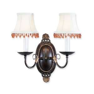  Sconces Kelsey Double Wall Sconce (Shades Included)