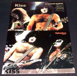 KISS Lot Of Rare Clippings & Magazine Gene Simmons Paul Stanley Ace 