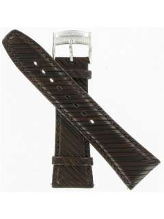 Tommy Bahama 25mm Brown Leather TBS25DBN Watch Band  