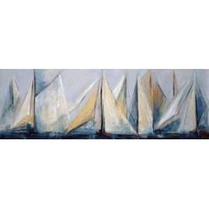  First Sail II Mara Antonia Torres. 36.00 inches by 12.00 