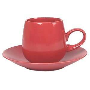 Lindt Stymeist Designs RSO Brights Red Tea Cup & Saucer  