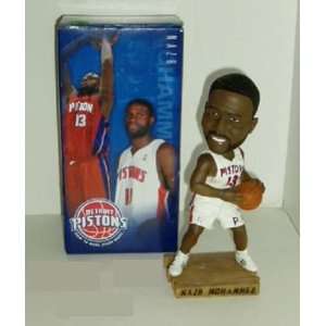  NAZR MOHAMMED Pistons #13 Bobblehead NBA Detroit 