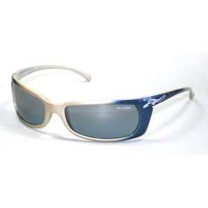  Arnette Sunglasses 4034 Sand with Navy Blue and Silver 
