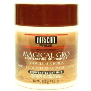  African Pride Magical Gro Oil 5.5 oz. Jar (3 Pack) with 