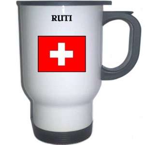  Switzerland   RUTI White Stainless Steel Mug Everything 