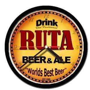  RUTA beer and ale cerveza wall clock 