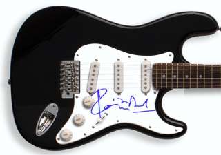 Rolling Stones Autographed Ronnie Wood Guitar & Video Proof PSA UACC 