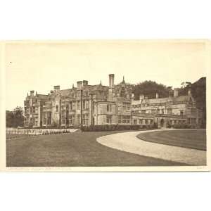  1917 Vintage Postcard Rushton Hall Kettering England UK 