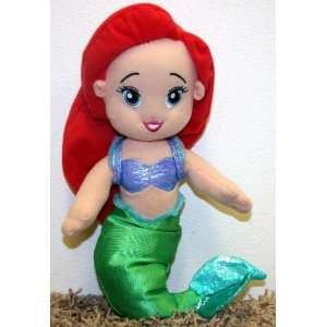  Retired Disney Little Mermaid Ariel Mermaid 12 Plush Doll 