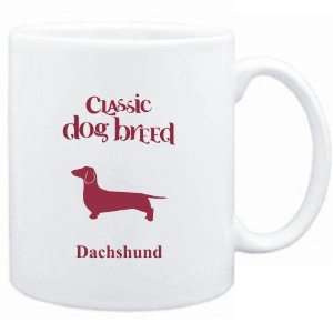  Mug White  Classic Dog Breed Dachshund  Dogs
