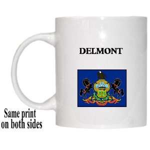  US State Flag   DELMONT, Pennsylvania (PA) Mug Everything 